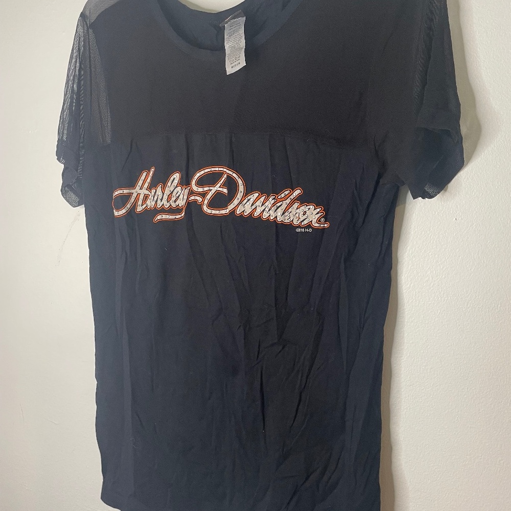 Harley Davidson mesh top